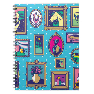 Galerijmuur: Divers Afbeelding Collectie Notitieboek