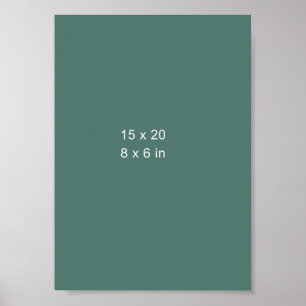 Galerijmuur lay-out sjabloon Foto 15x20 cm 6x8 inc Poster