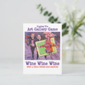 Galerijspel #130302 briefkaart (Staand voorkant)