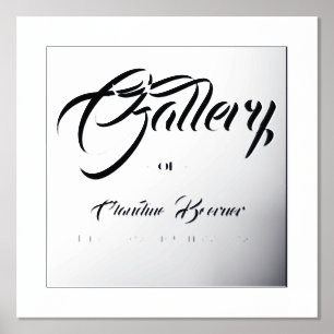 Galerijteken voor artistieke Folie Accent Poster A