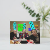 galette rock briefkaart (Staand voorkant)