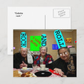 galette rock briefkaart (Voorkant / Achterkant)