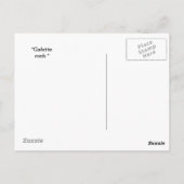 galette rock briefkaart (Achterkant)