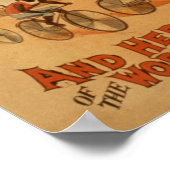 GALETTI Performance Monkeys Act VAUDEVILLE Poster (Hoek)