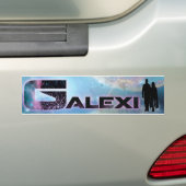 GALEXI logo-bumpersticker Bumpersticker (Op auto)