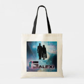 GALEXI logo Canvas tas (Achterkant)