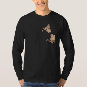 Galgo Espanol Dog met fietspindennat T-shirt