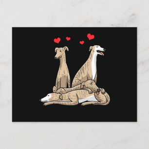 Galgo Español Dog Spanish Sighthound Briefkaart