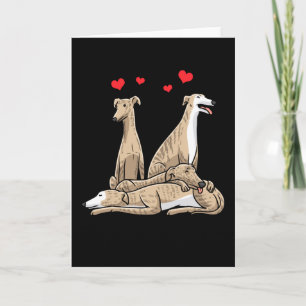 Galgo Español Dog Spanish Sighthound Kaart