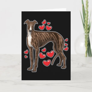 Galgo Espanol Greyhound Kaart