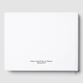 Galgorm resort en spa schilderij gastenboek (Achterkant)