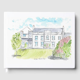 Galgorm resort en spa schilderij gastenboek