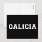 Galicia Briefkaart (Voorkant / Achterkant)