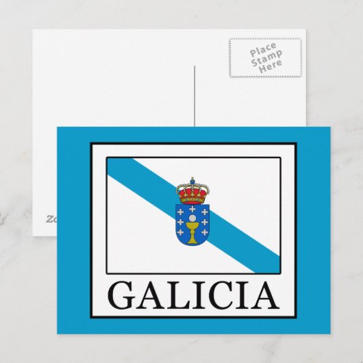 Galicia Briefkaart (Voorkant / Achterkant)