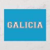 Galicia Briefkaart (Voorkant)