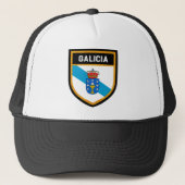 Galicia Flag Trucker Pet (Voorkant)