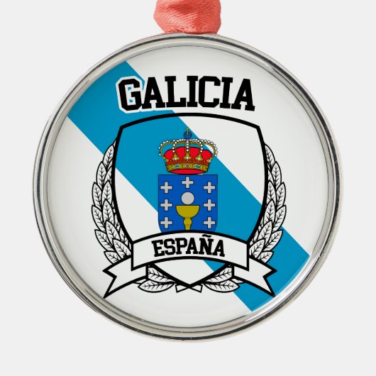 Galicia Metalen Ornament (Voorkant)
