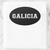 Galicia Ovale Sticker (Tas)