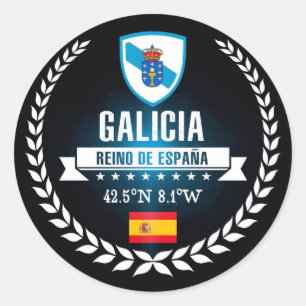 Galicia Ronde Sticker