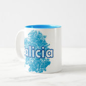 Galicia Tweekleurige Koffiemok (Voorkant links)