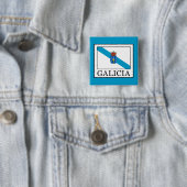 Galicia Vierkante Button 5,1 Cm (In situ)