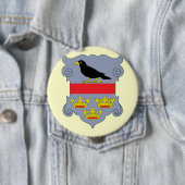 galicië, Oostenrijk Ronde Button 4,0 Cm (In situ)