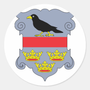 galicië, Oostenrijk Ronde Sticker