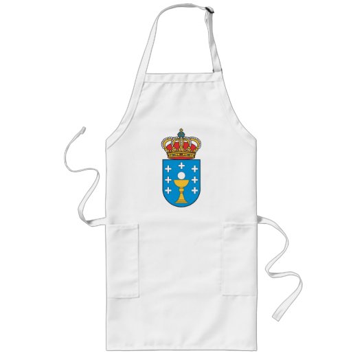 Galicië wapenstilstand Apron Lang Schort (Voorkant)