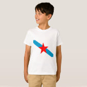 galicisch-nationalisme-vlag t-shirt (Voorkant volledig)