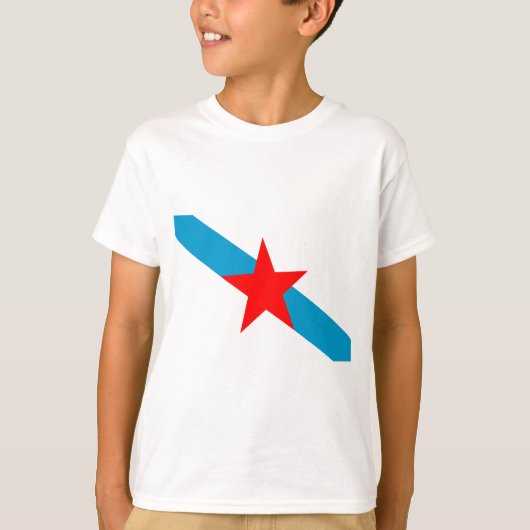 galicisch-nationalisme-vlag t-shirt (Voorkant)