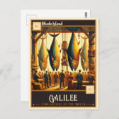 Galilea, Rhode Island |  Briefkaart (Voorkant / Achterkant)