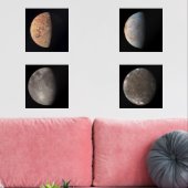 Galilean Moons fotoprint set (Woonkamer)
