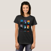 Galilean Moons of Jupiter T-shirt (Voorkant volledig)