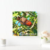 Galilee Acorn Vierkante Klok (Huis)