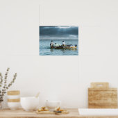 Galilee Fisherman - Pescadores Galileus em Israel Poster (Keuken)