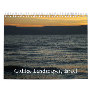 Galilee Landscapes, Israël Kalender