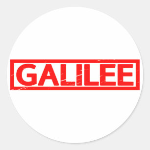 Galilee Stamp Ronde Sticker