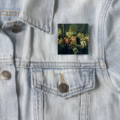Galilei voor de Raad, 1861 Vierkante Button 5,1 Cm (In situ)