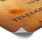 Galileo 1632 Heresy Tour Poster (Hoek)