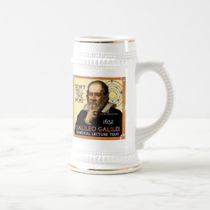 Galileo 1632 Lecture Tour Beer Stein Bierpul
