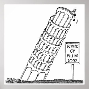 Galileo Cartoon 0958 Poster