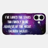 Galileo citaat sterrenstelsel cluster Case-Mate iPhone case (Achterkant (horizontaal))