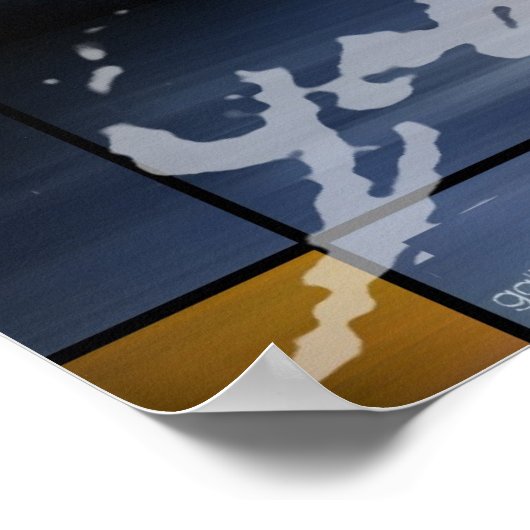 Galileo door Gregory Gallo Poster (Hoek)