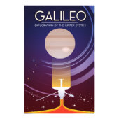 Galileo - Exploratie van het Jupiter-systeem Foto Afdruk (Voorkant)