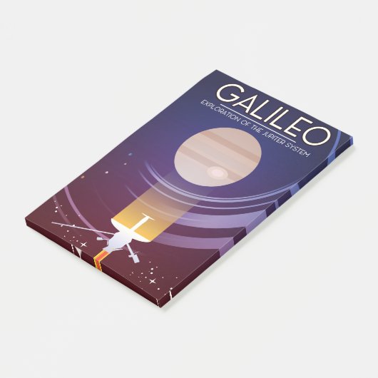 Galileo - Exploratie van het Jupiter-systeem Post-it® Notes (Schuin)
