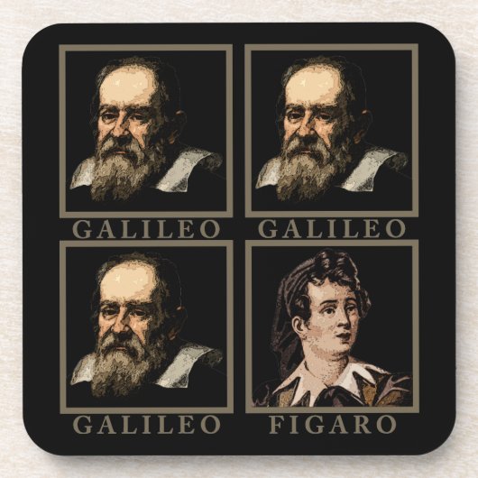 Galileo Figaro Bier Onderzetter (Voorkant)