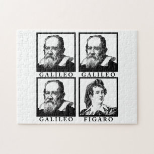 Galileo Figaro BW Legpuzzel