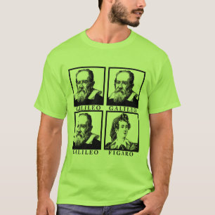 Galileo Figaro BW T-shirt