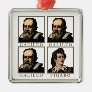 Galileo Figaro Metalen Ornament