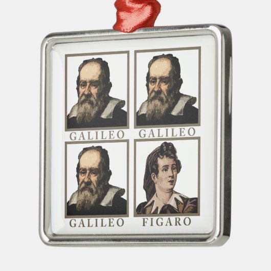 Galileo Figaro Metalen Ornament (Links)